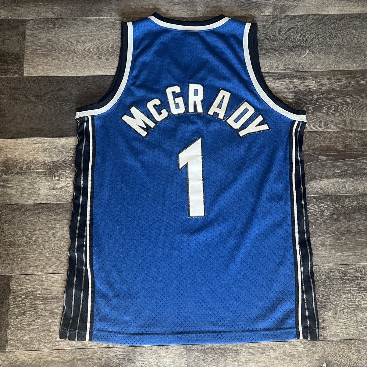 NBA Vintage Nike Tracy McGrady Orlando Magic #1 Home Jersey 2002 Size US M / EU 48-50 / 2 - 2 Thumbnail