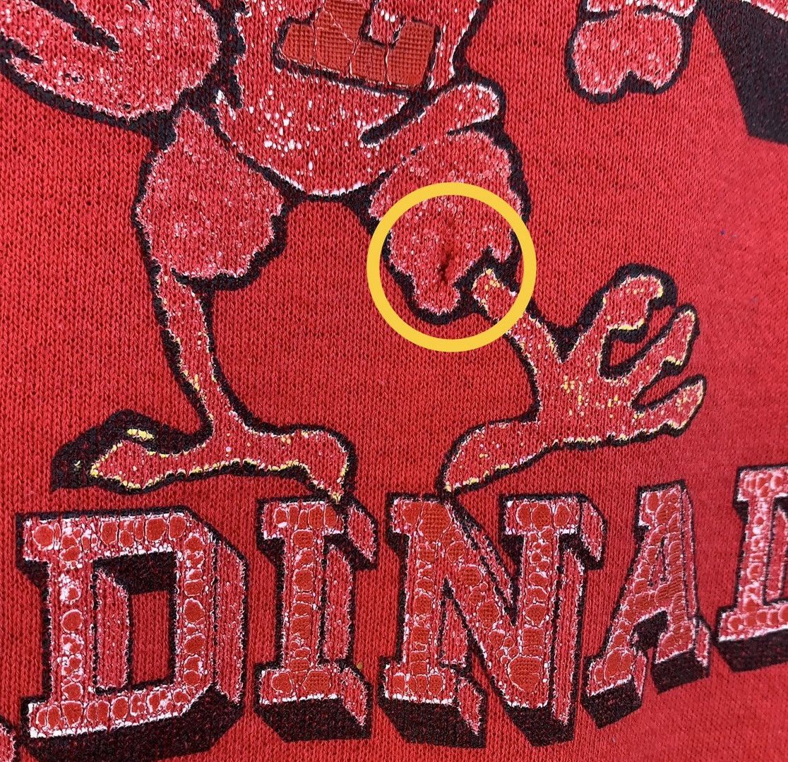 NCAA Rare! Vintage 80s Nike Louisville Cardinals Football Size US M / EU 48-50 / 2 - 8 Thumbnail