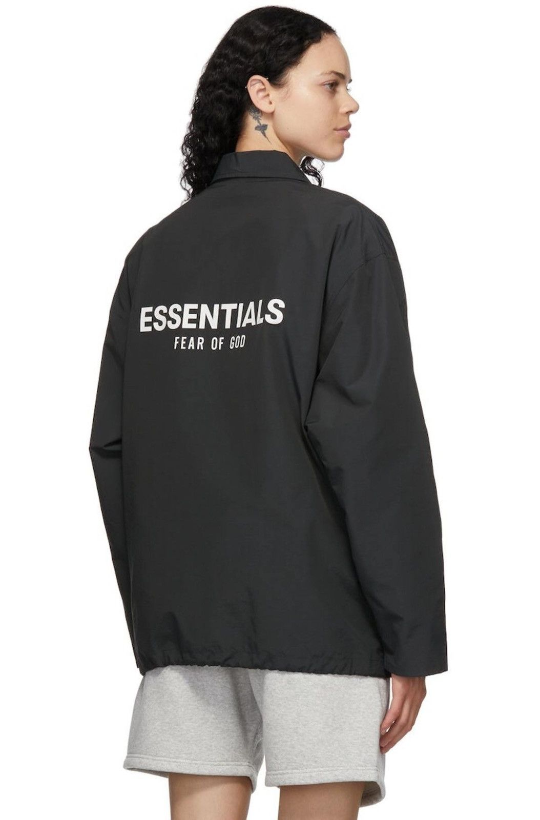 Essentials Fear Of God Essentials Coach Jacket Size US XXS / EU 40 - 1 Thumbnail