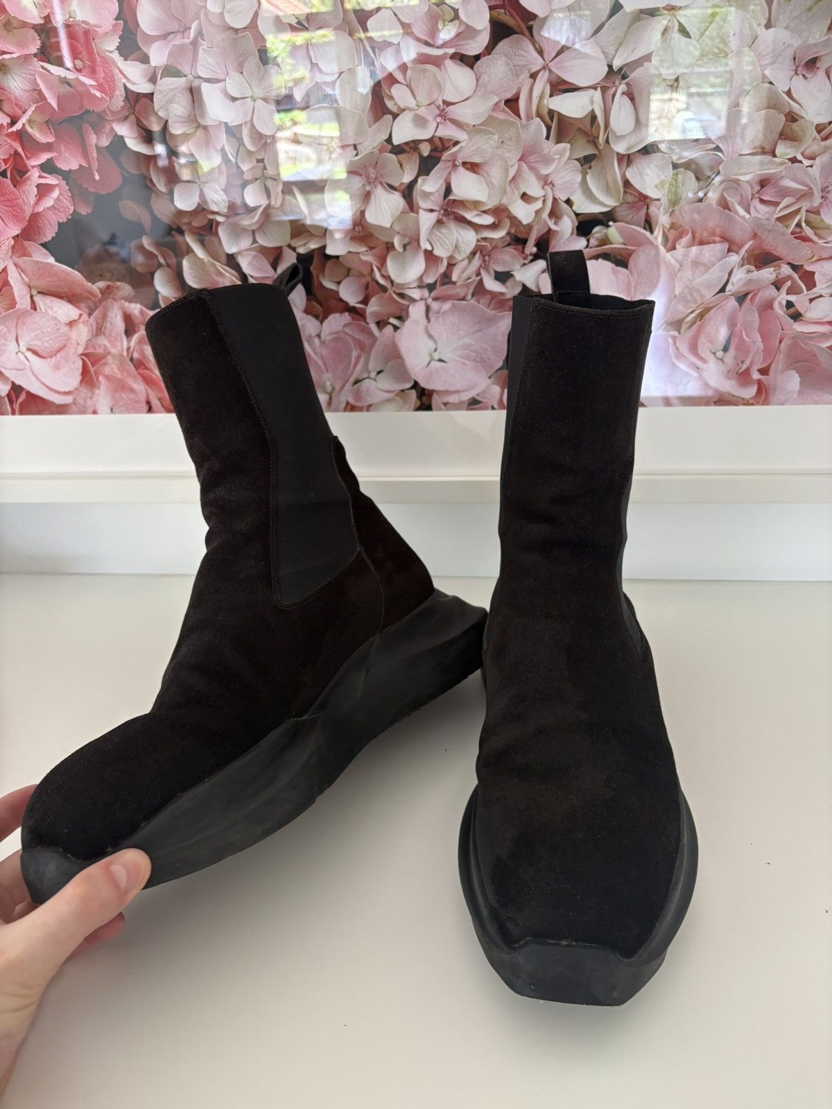 Rick Owens Rick Owens Geth Beatle Boots Size US 11 / EU 44 - 3 Thumbnail