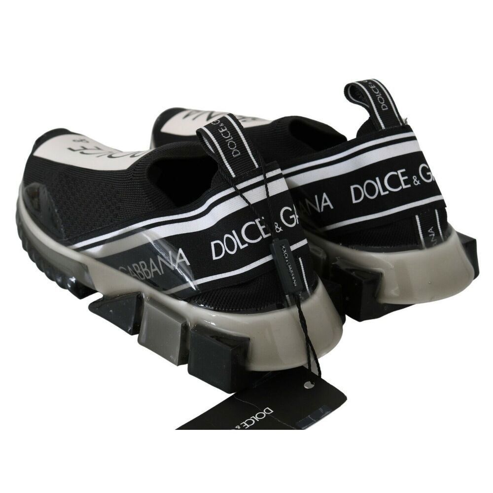 Dolce & Gabbana Dolce & Gabbana Dapper Black Casual Sport Sneakers Size US 6 / EU 39 - 7 Thumbnail