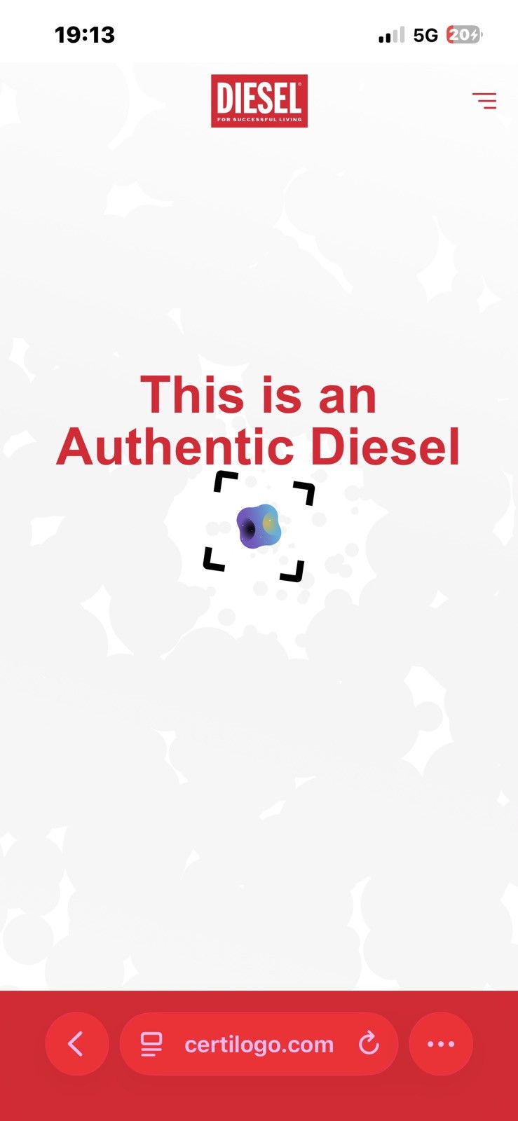 Diesel Dsl 3D camera bag with embossed logo Size ONE SIZE - 9 Thumbnail