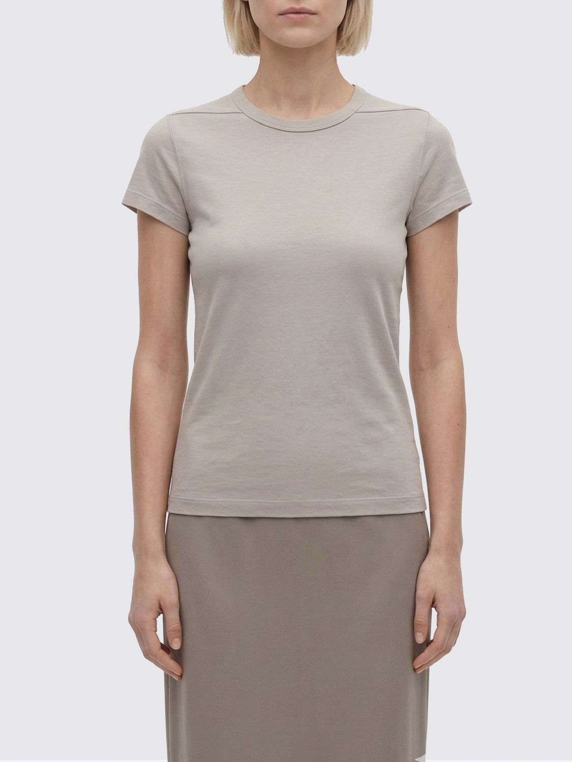 Rick Owens Rick Owens T-Shirt Woman Pearl Size S / US 4 / IT 40 - 1 Thumbnail