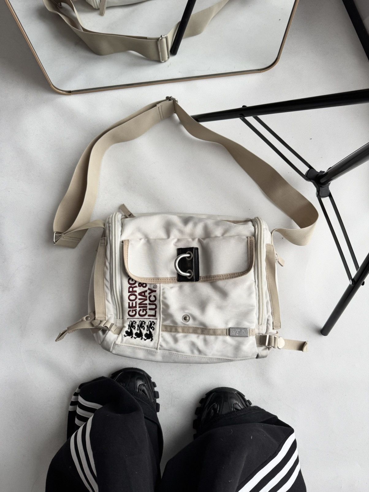 Japanese Brand George Gina & Lucy Bag GGL Alyx Style Vintage Y2k AvantGarde Size ONE SIZE - 2 Thumbnail