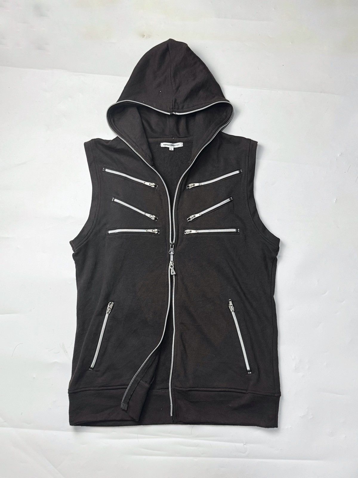 Isamu Katayama Backlash Japanese Semanticdesign fullzipper archived hoodie Size US M / EU 48-50 / 2 - 1 Thumbnail