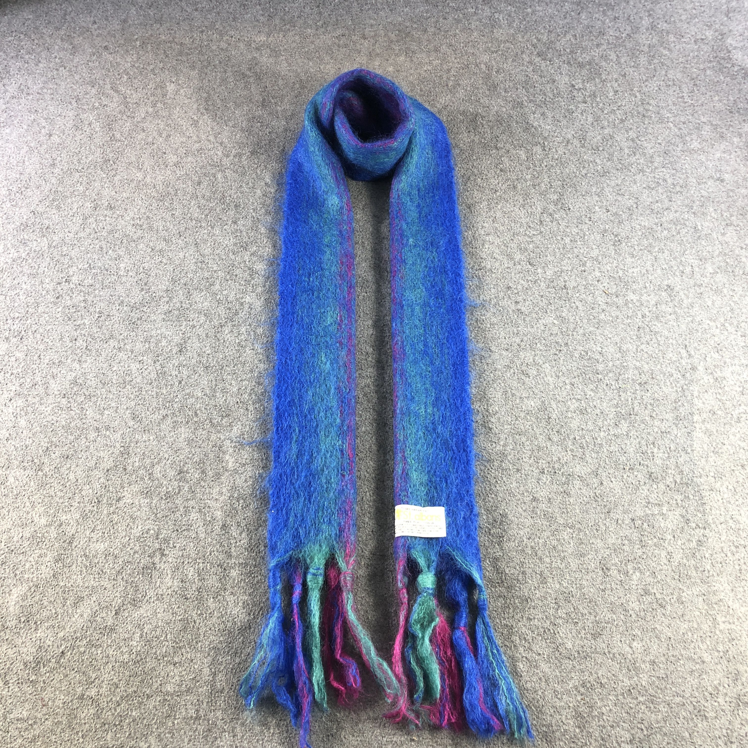 Vintage St Albans Mohair Scarf Muffler Neckwear V2925 Size ONE SIZE - 1 Thumbnail