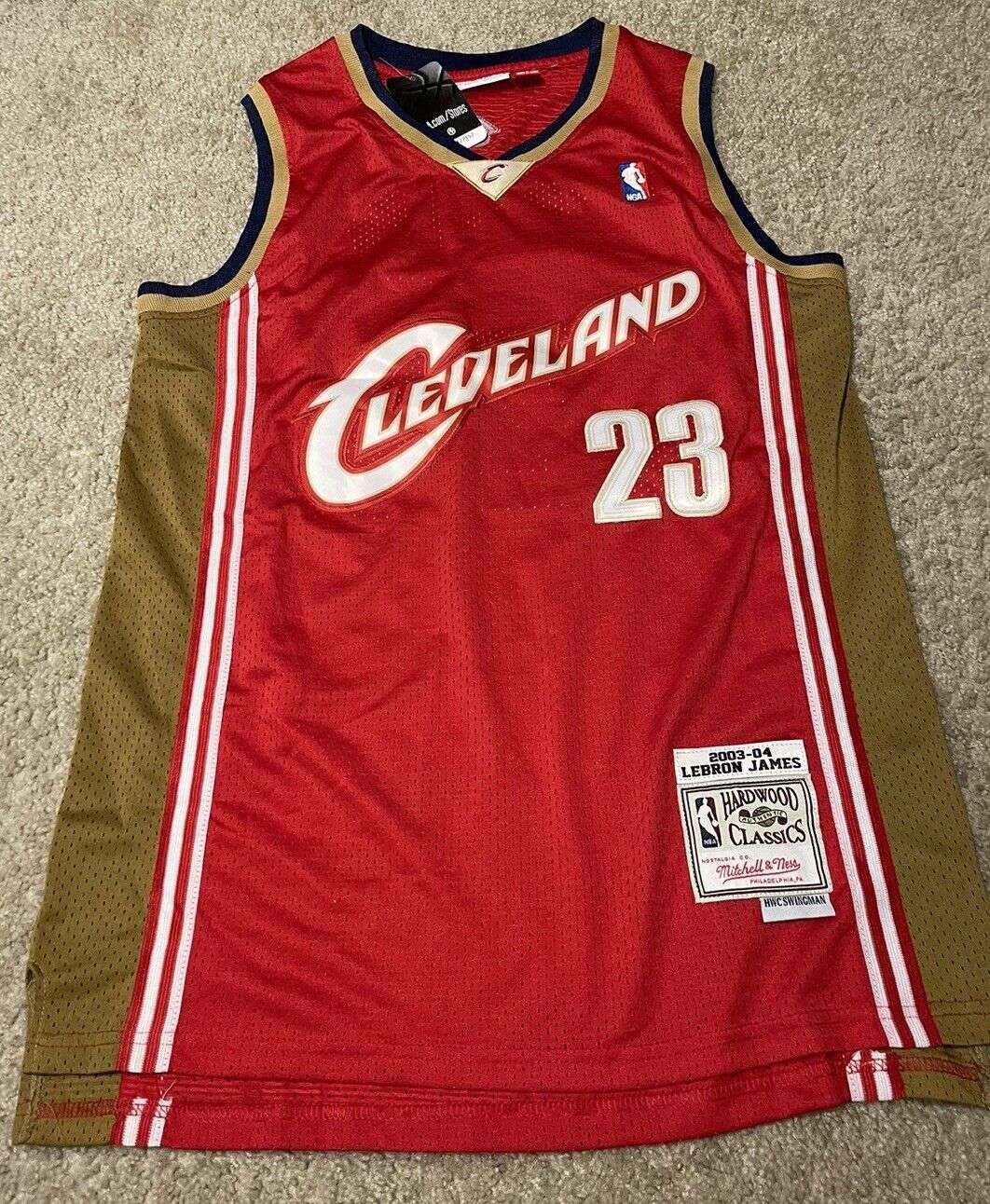 Mitchell & Ness × NBA × Vintage Mitchell & Ness James Cleveland Cavaliers Jersey XL / 48 Size US M / EU 48-50 / 2 - 3 Thumbnail