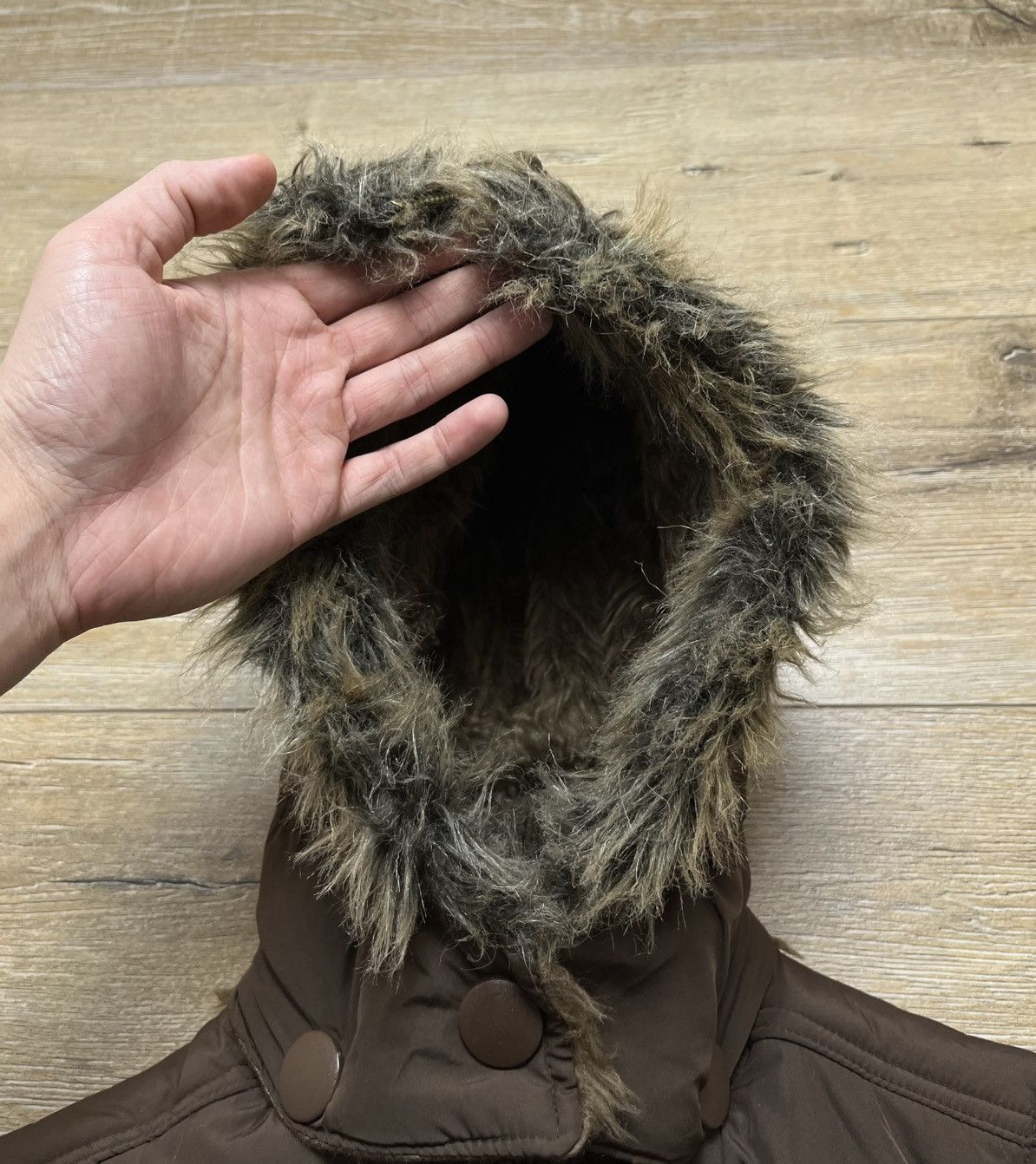 Hysteric Glamour Avant Garde Y2K Fur Hood Zip Vest 00s Size US S / EU 44-46 / 1 - 15 Thumbnail