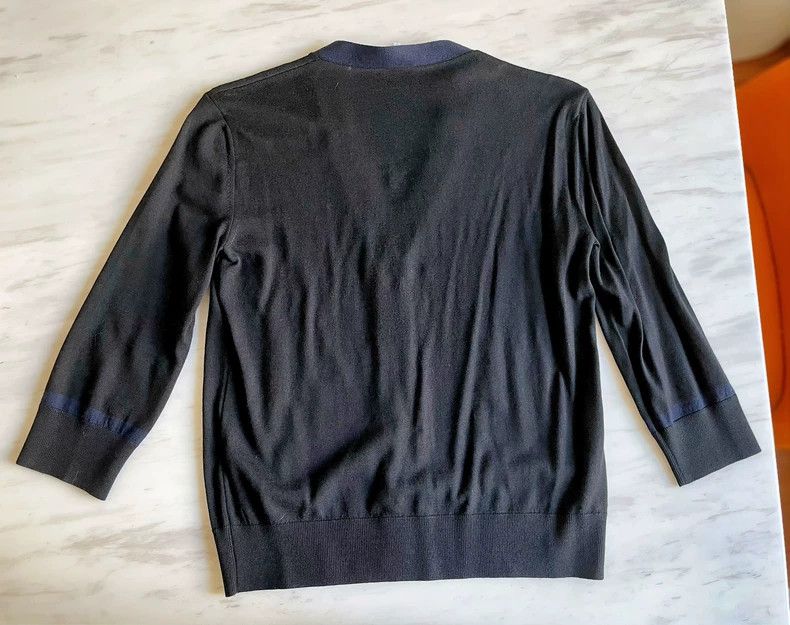Loewe LOEWE Four-leaf clover embroidered wool sweater Size XS / US 0-2 / IT 36-38 - 4 Thumbnail