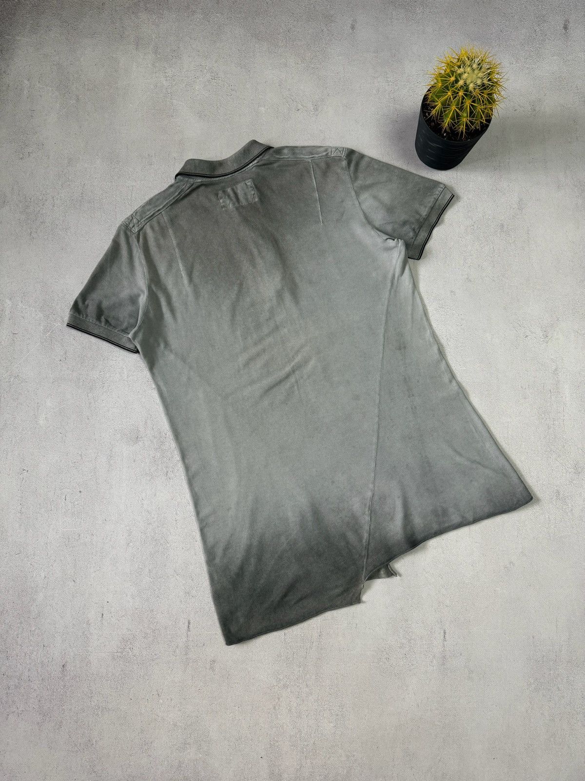 Allsaints Vintage Allsaints Polo Shirt Mens Avant-Garde Grunge 90s Size US L / EU 52-54 / 3 - 11 Thumbnail