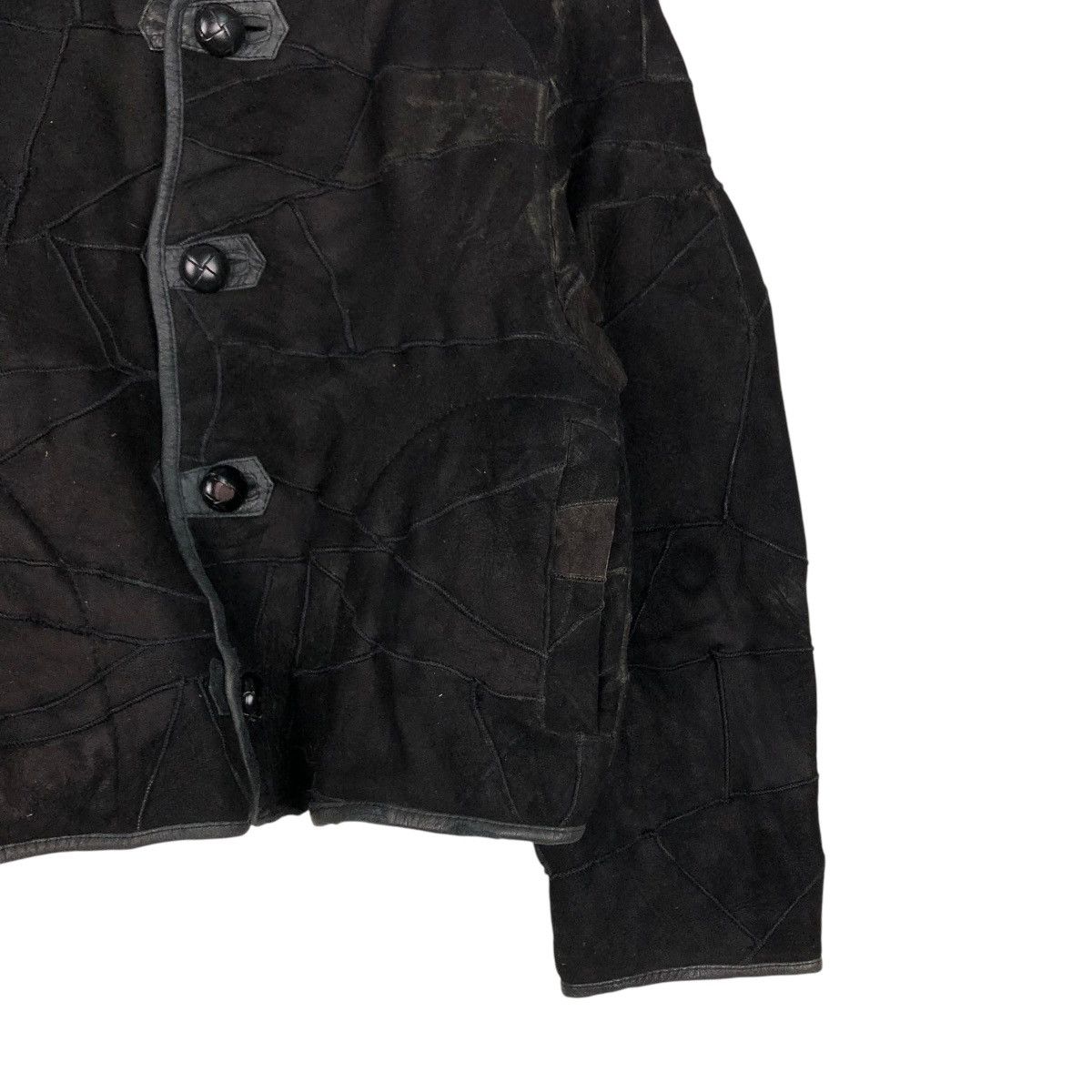Issey Miyake 🔥VINTAGE LEATHER SHEARLING PATCH WORK HAI SPORTING GEAR Size US M / EU 48-50 / 2 - 7 Thumbnail