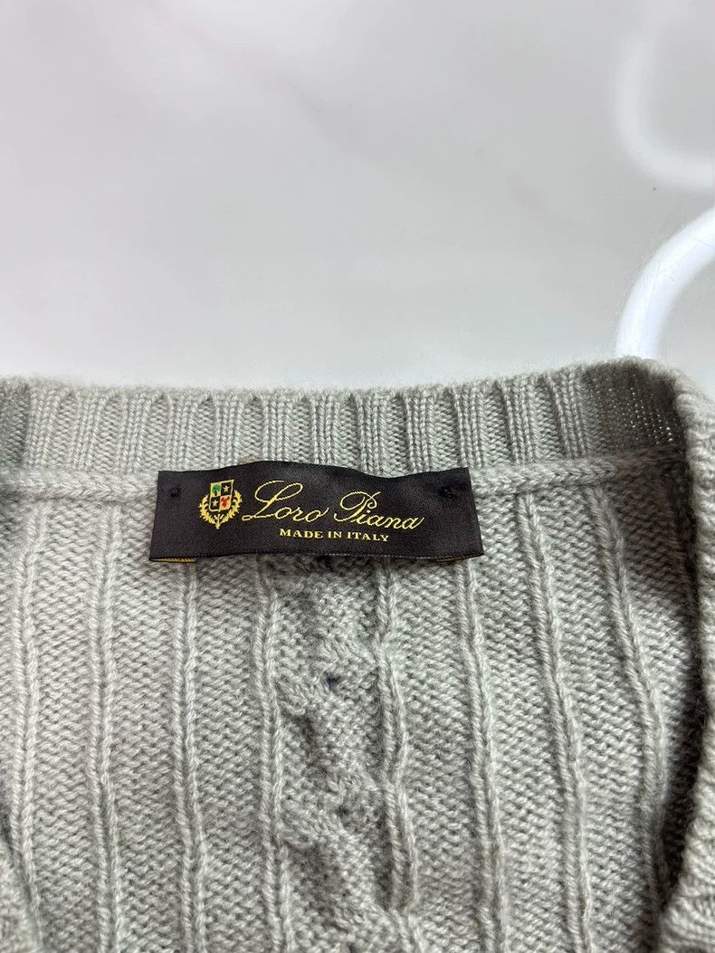 Loro Piana LORO PIANA Thickened cashmere sweater Size US XXL / EU 58 / 5 - 4 Thumbnail