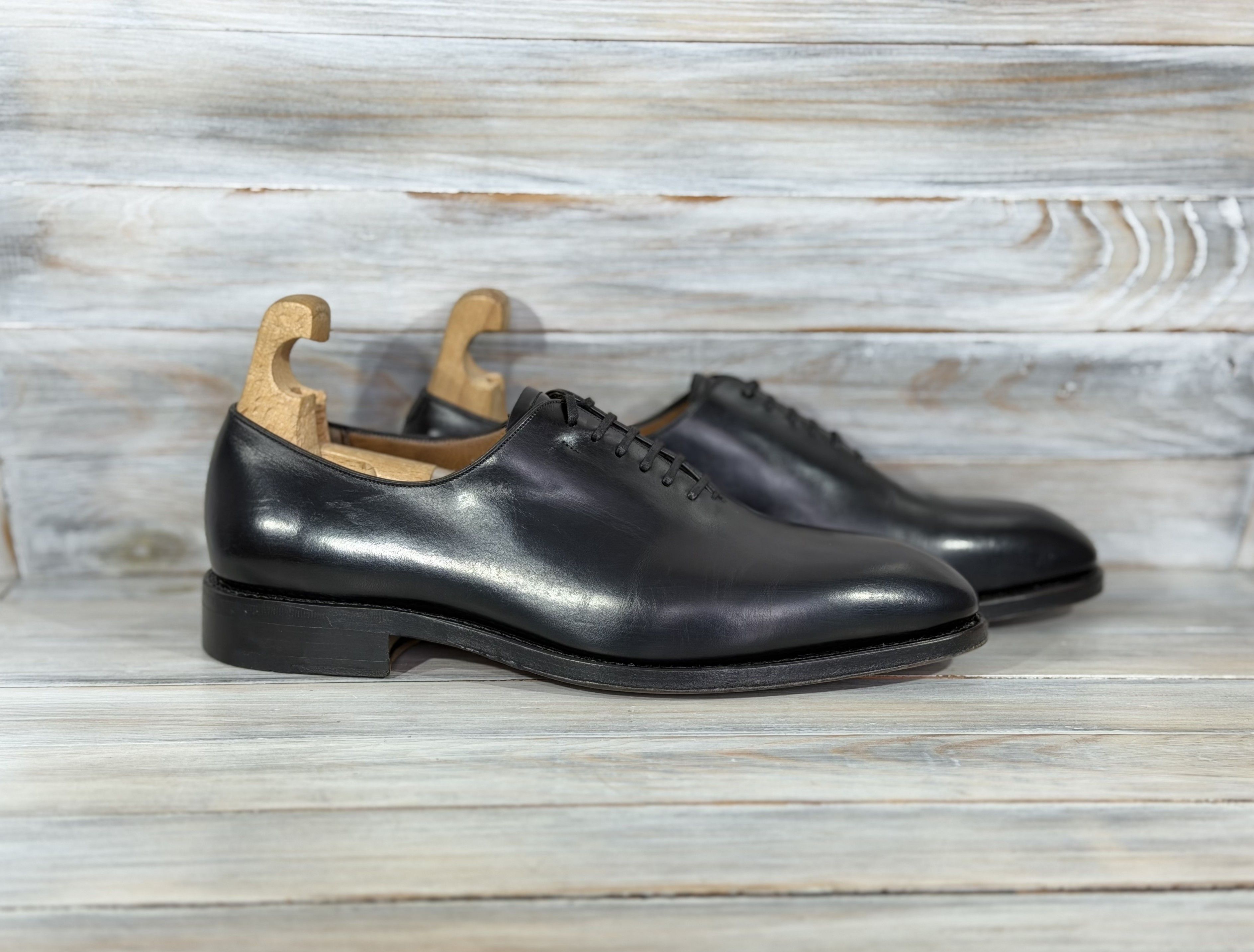 Salvatore Ferragamo SALVATORE FERRAGAMO Oxford Leather Shoes MadeInItaly Luxury Size US 9.5 / EU 42-43 - 14 Thumbnail