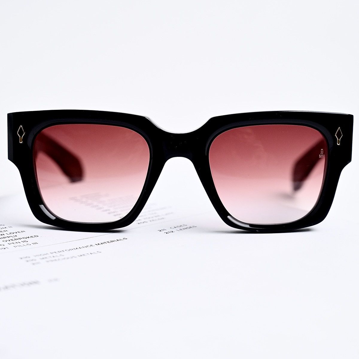 Jacques Marie Mage JACQUES MARIE MAGE ENZO EPOXY CHARLET SUNGLASSES Size ONE SIZE - 8 Thumbnail
