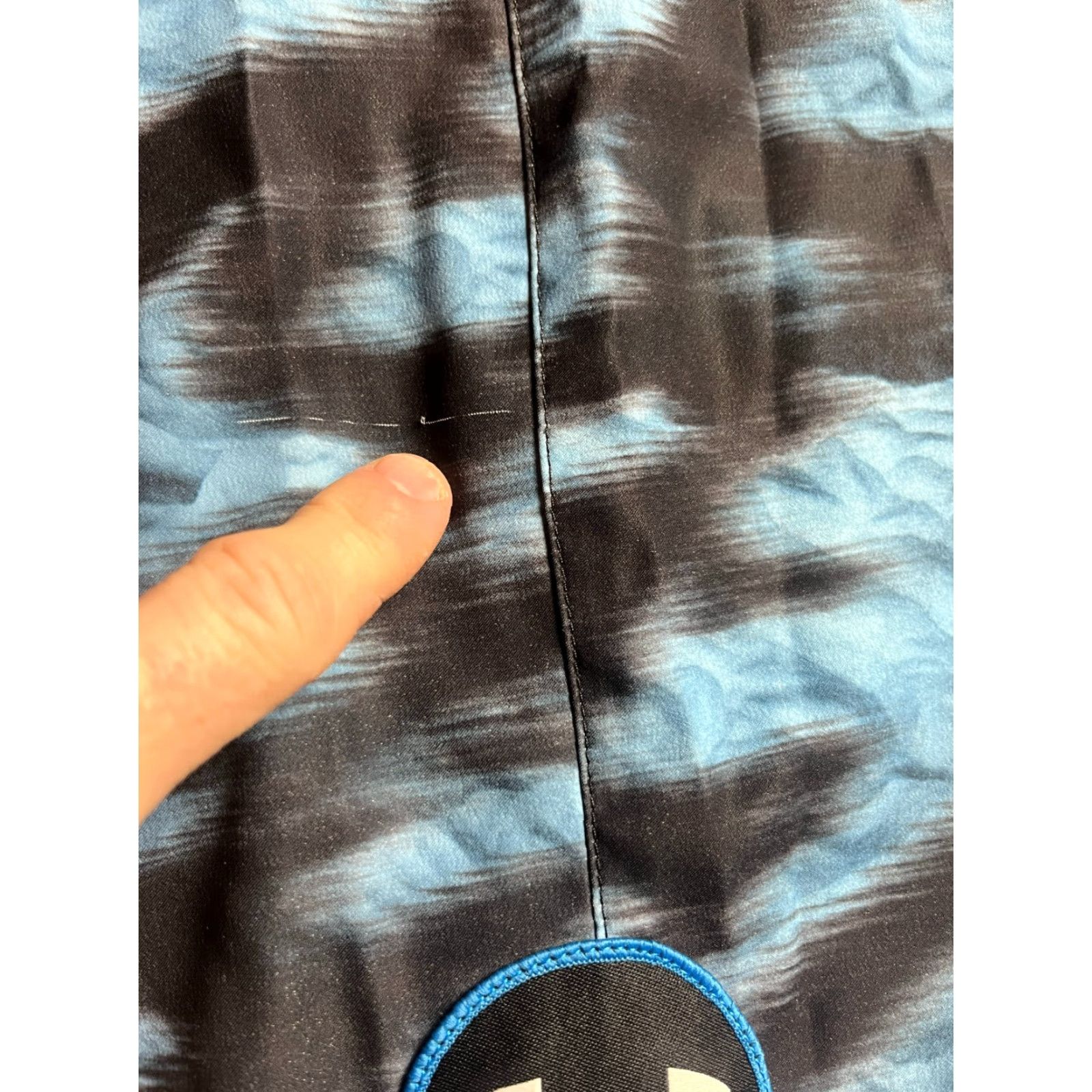 Under Armour Under armour Heat Gear Shorts Men's 28 Blue Black Board/Swim Trunks Loose Size US 28 / EU 44 - 7 Thumbnail