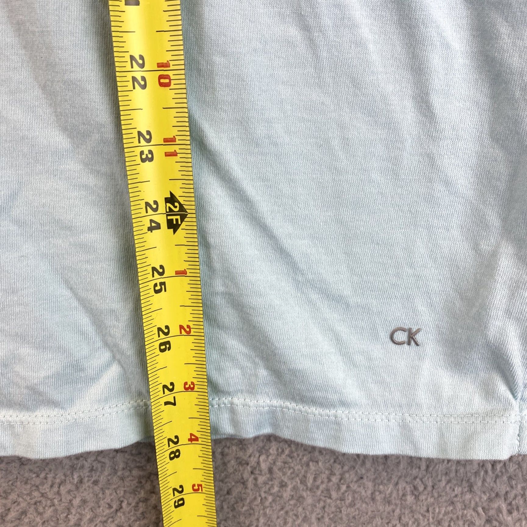 Calvin Klein VINTAGE Calvin Klein Polo Men Mint Green Size M 52-5 Regular Cotton Short Sleeve Collared Shirt Size US M / EU 48-50 / 2 - 6 Thumbnail