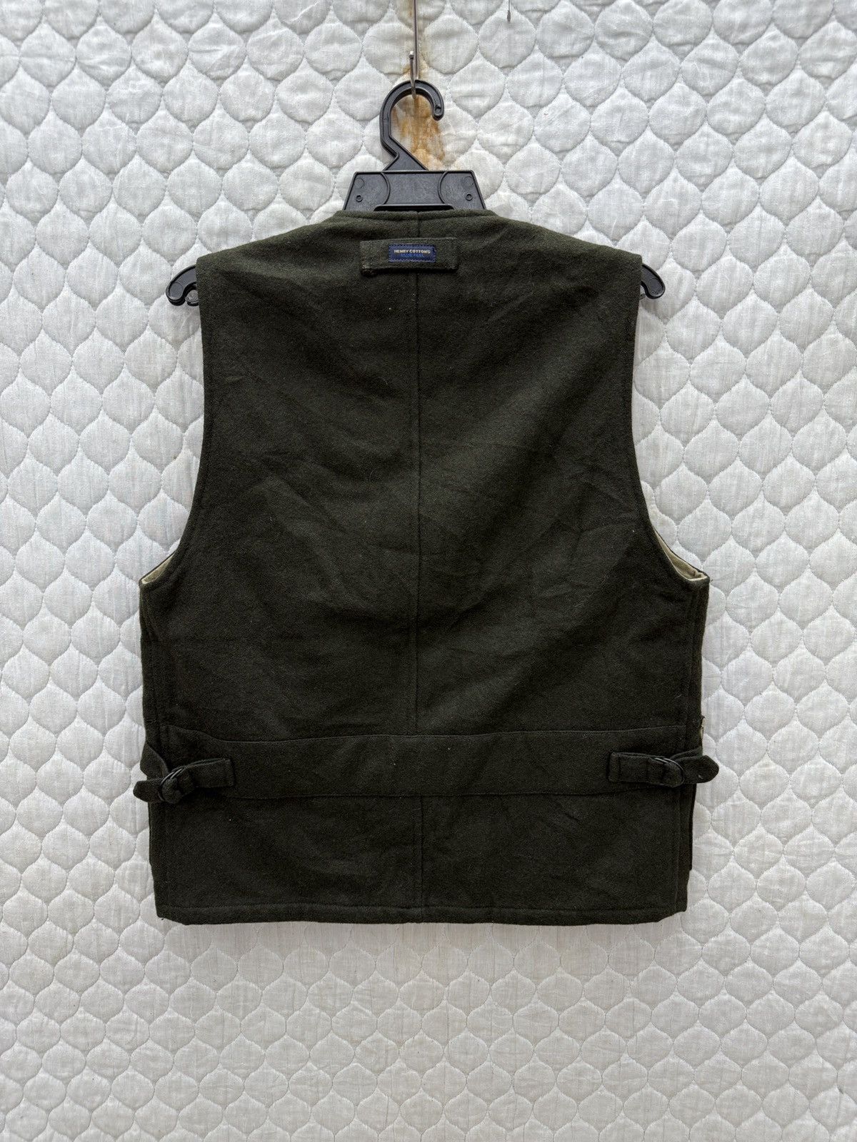 Henry Cotton's × Vintage 🔥🔥🔥STEALS HENRY COTTONS BLUE FEEL VEST Size US S / EU 44-46 / 1 - 4 Thumbnail