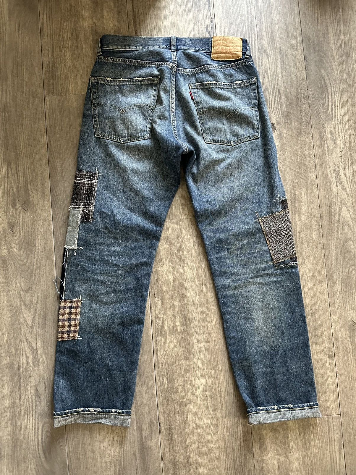 Junya Watanabe JUNYA WATANABE MAN Patchwork Levi's Jeans Size US 29 - 2 Thumbnail
