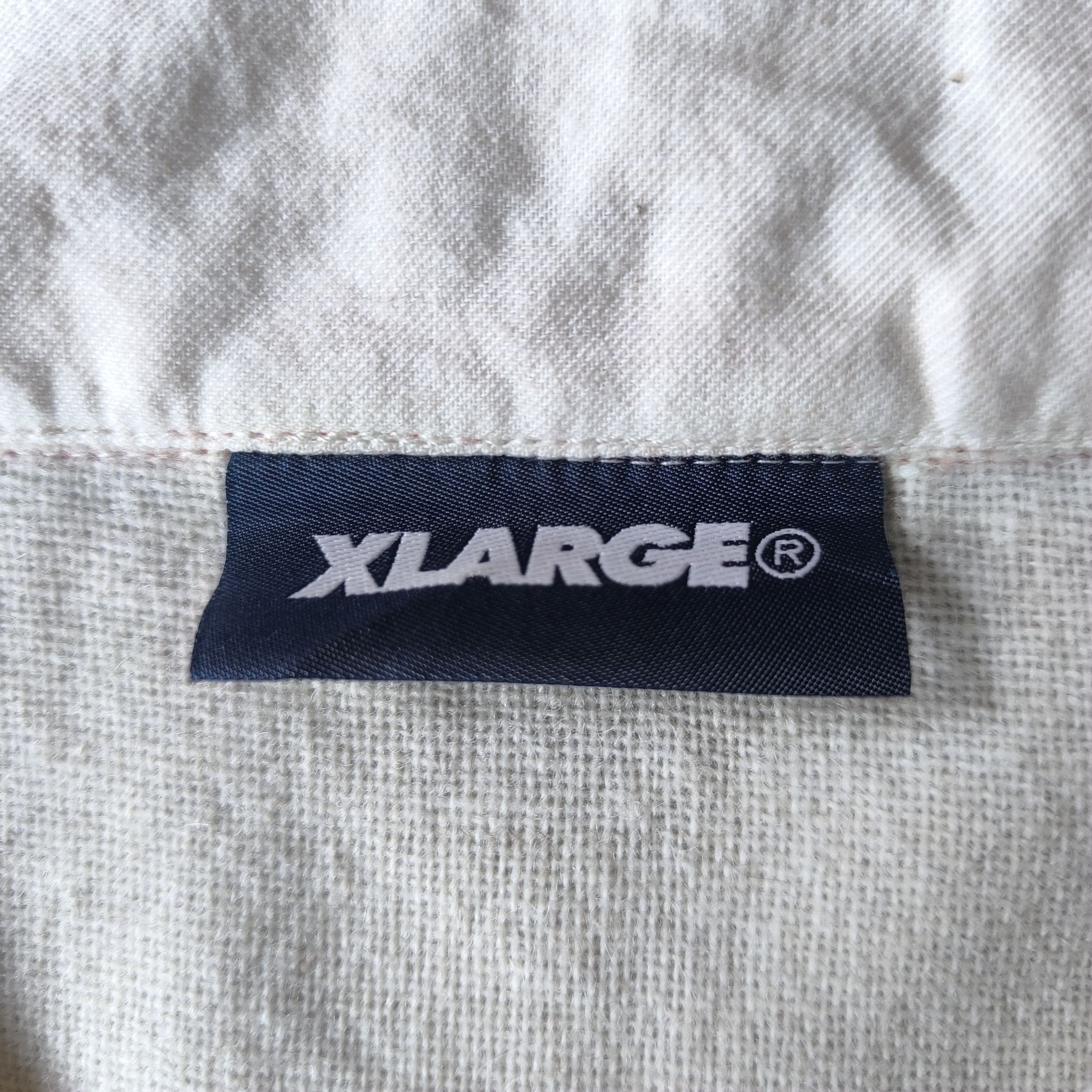 Xlarge 💥 Xlarge japan exclusive spellout wool baseball shirt Size US L / EU 52-54 / 3 - 4 Thumbnail