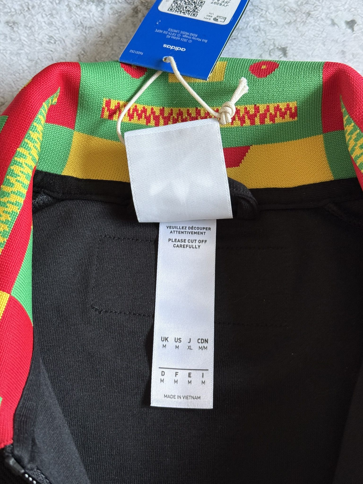 Adidas Jamaica adidas Originals Anthem Bob Marley Jacket 2026-27 M Size US M / EU 48-50 / 2 - 6 Thumbnail