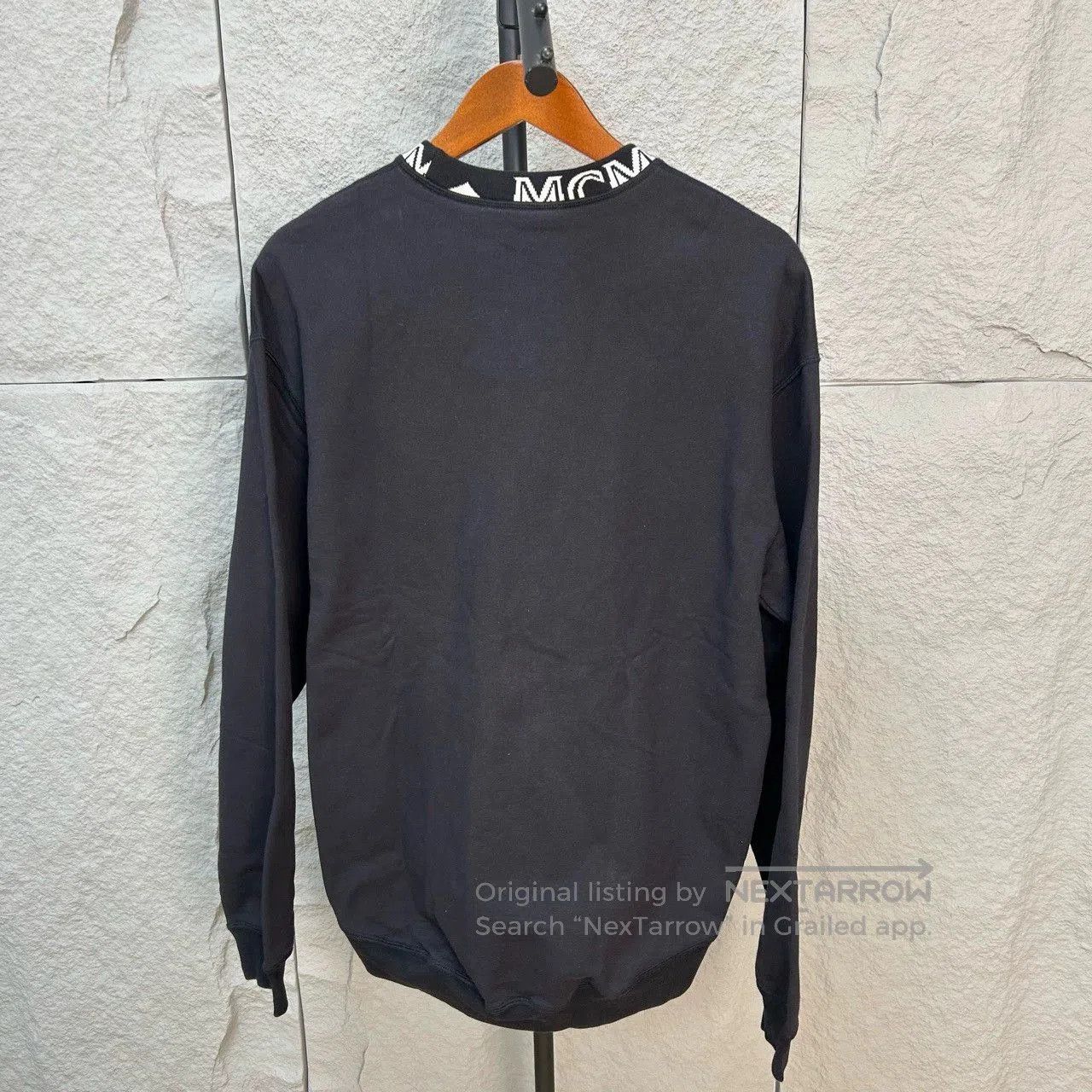 MCM MCM Black Logo Sweatshirt Size 165/84A. Size US M / EU 48-50 / 2 - 2 Thumbnail