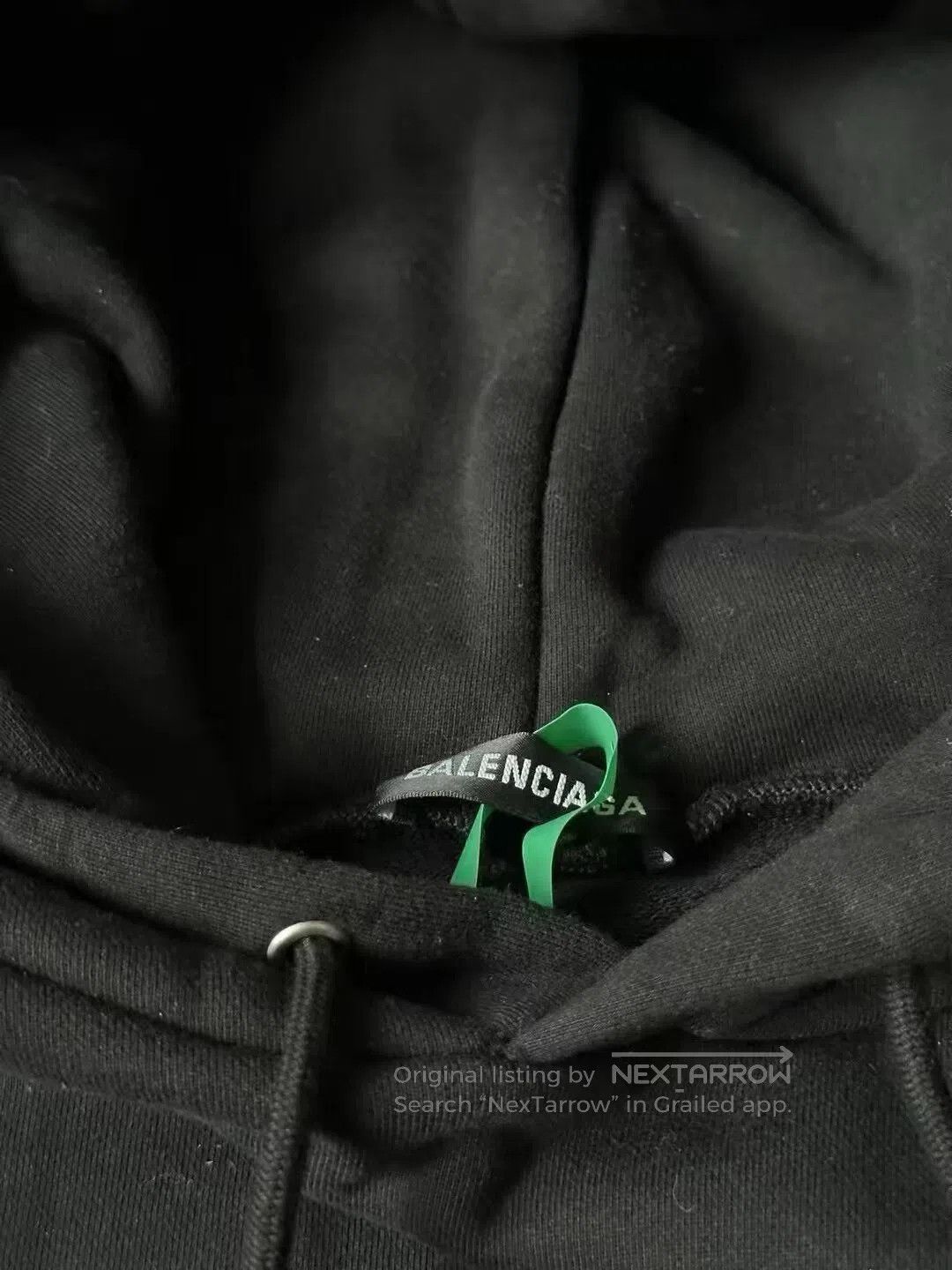 Balenciaga Balenciaga Black Crew Neck Hoodie. Size US XS / EU 42 / 0 - 3 Thumbnail
