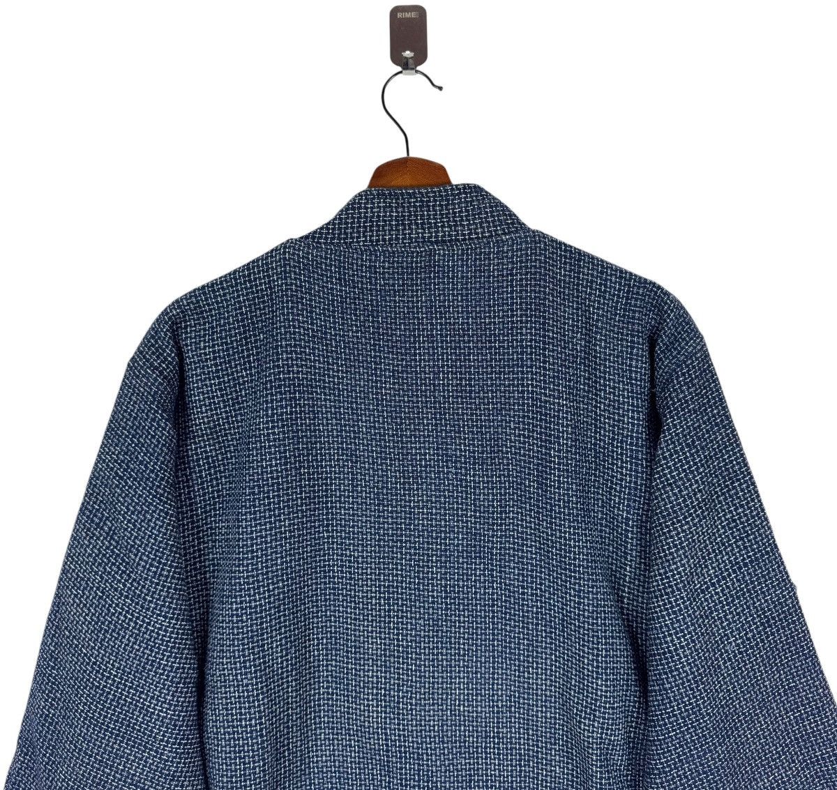 Blue Blue Japan × Indigo VINTAGE GAIJIN BLUE INDIGO JAPANESE STYLE BORO JACKET Size US L / EU 52-54 / 3 - 8 Thumbnail