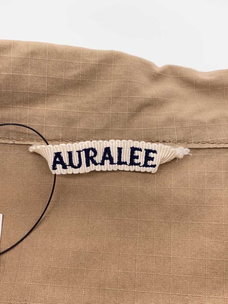 Auralee Beige Cotton Washed Finx Rips Jacket Military Size US S / EU 44-46 / 1 - 5 Thumbnail