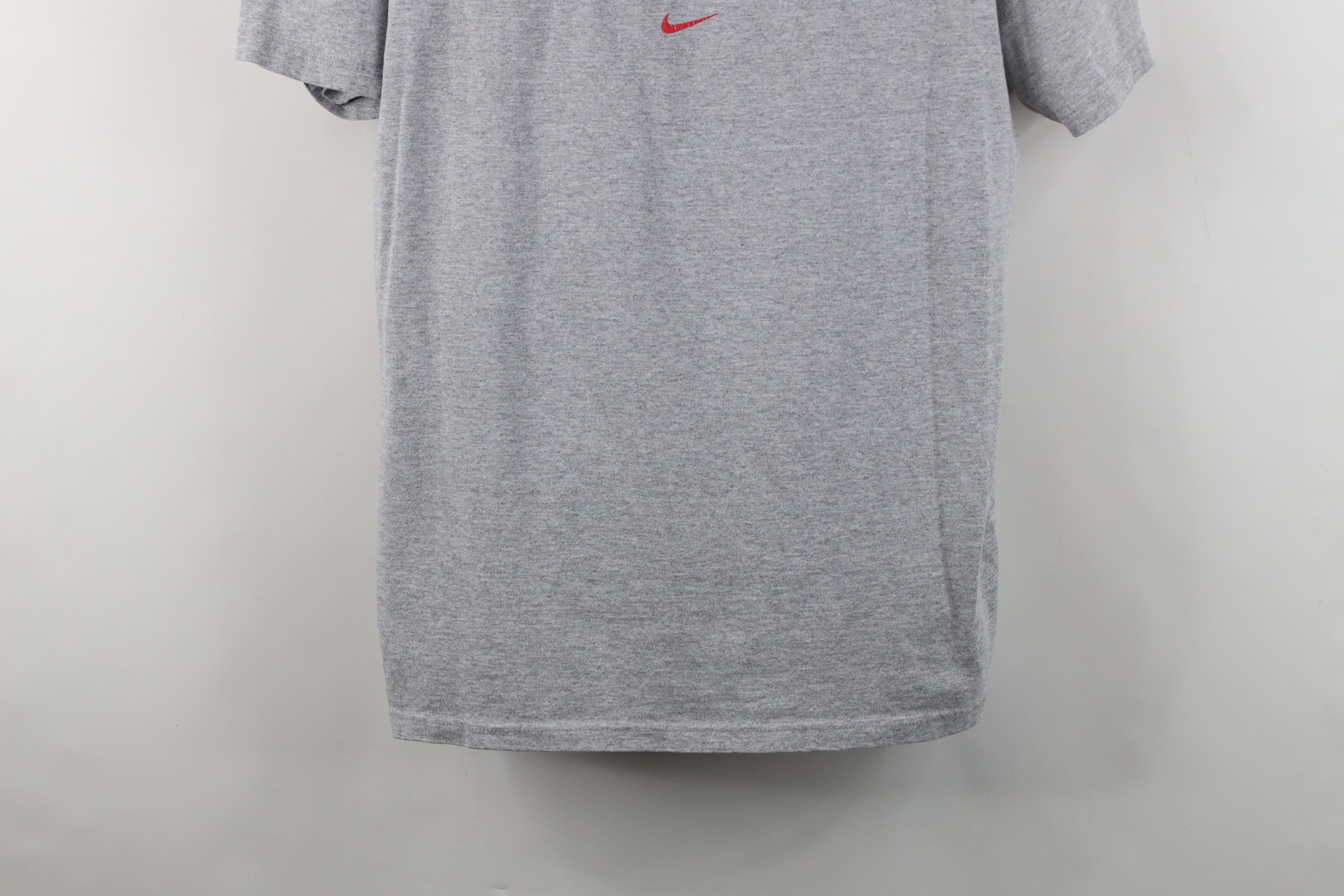 Nike Vintage Nike Swoosh Ohio State University T-Shirt Gray Size US L / EU 52-54 / 3 - 3 Thumbnail