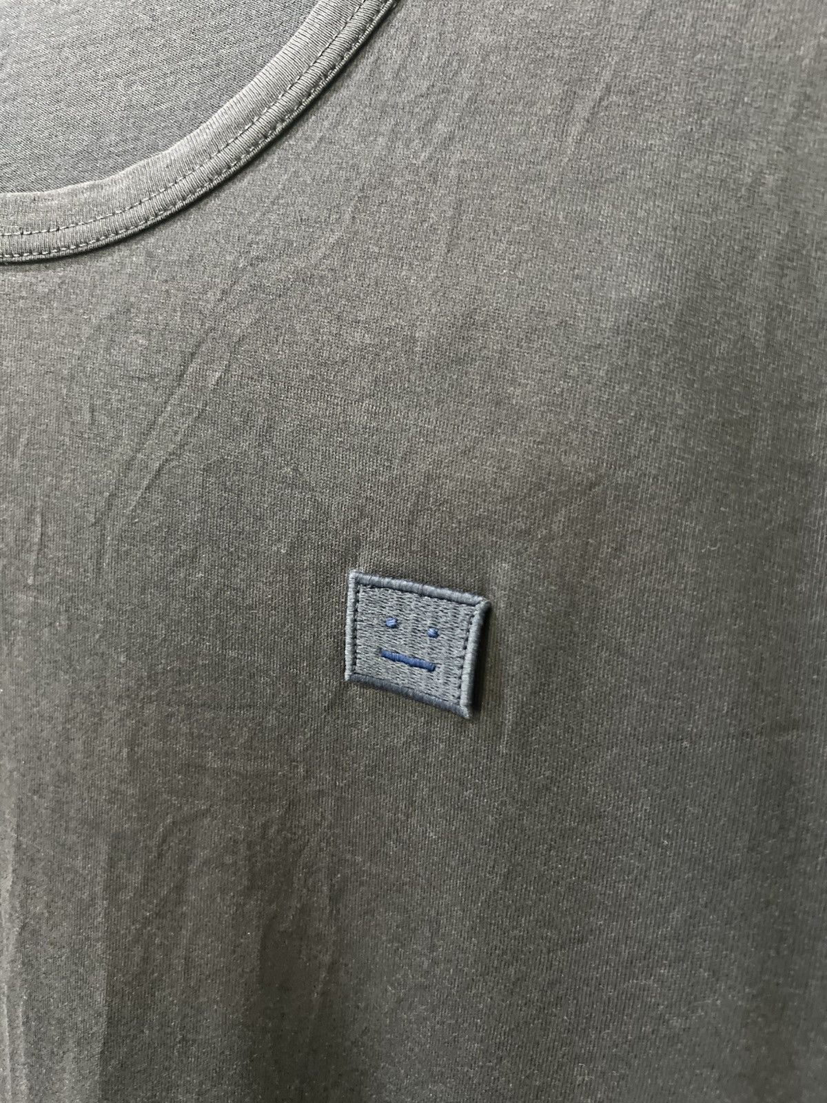 Acne Studios VINTAGE ACNE STUDIOS NASH FACE BLANK LOGO BLUE T SHIRT Size US M / EU 48-50 / 2 - 5 Thumbnail