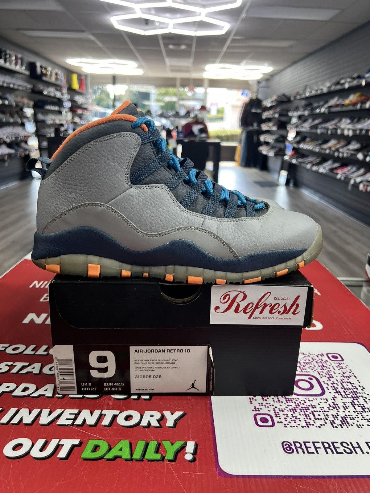 Jordan Brand Air Jordan 10 Bobcats Size 9 Size US 9 / EU 42 - 1 Thumbnail