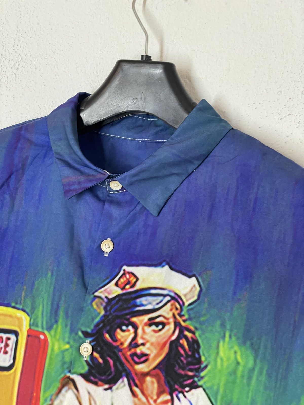 Harley Davidson Vintage Harley Davidson Shirt All over printed Size US L / EU 52-54 / 3 - 4 Thumbnail