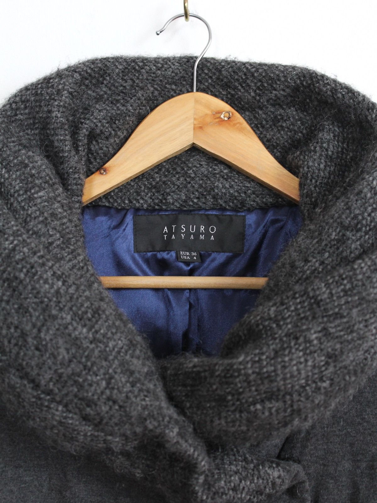 ATSURO TAYAMA × Japanese Brand × Vintage Atsuro Tayama Rare Women’s Fuzzy Down Jacket Size S / US 4 / IT 40 - 3 Thumbnail