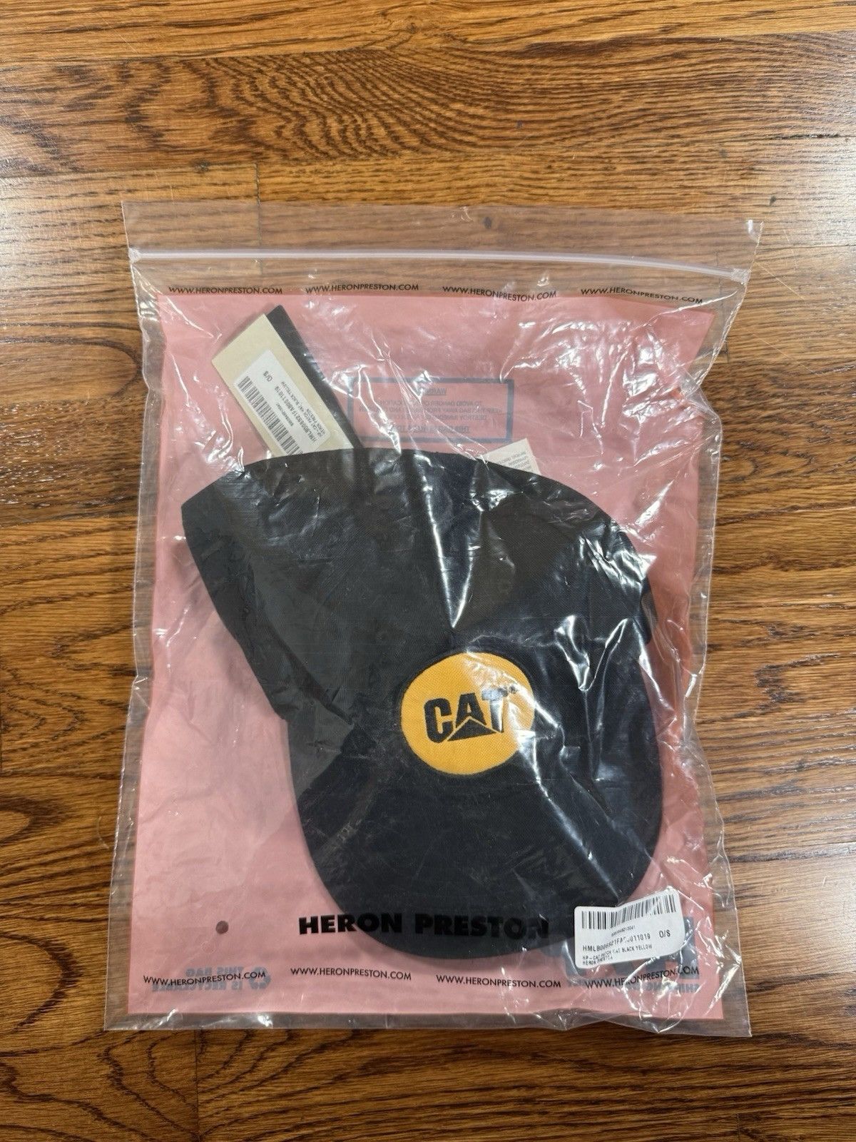 Heron Preston Heron Preston x Caterpillar Patch Baseball Cap Black OS NWT Size ONE SIZE - 10 Thumbnail