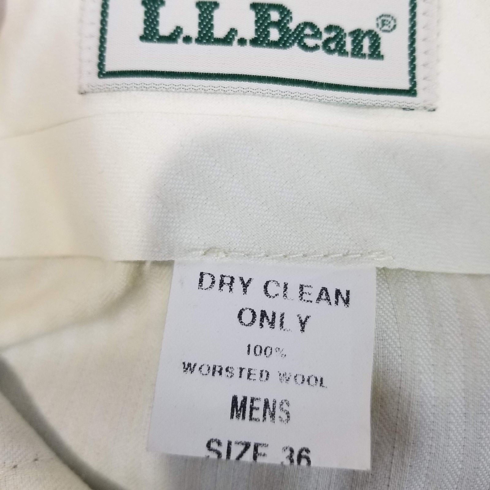 L.L. Bean LL Bean Pants Mens 36 Pleated Cuffed Made in USA Trousers Size US 36 / EU 52 - 6 Thumbnail