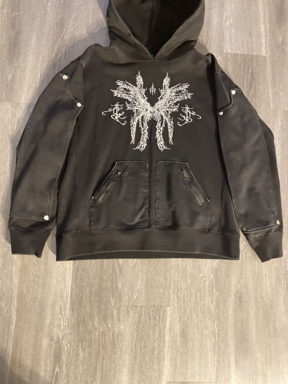 If Six Was Nine × Japanese Brand × Vintage Asmodeus Hoodie Size US M / EU 48-50 / 2 - 2 Thumbnail