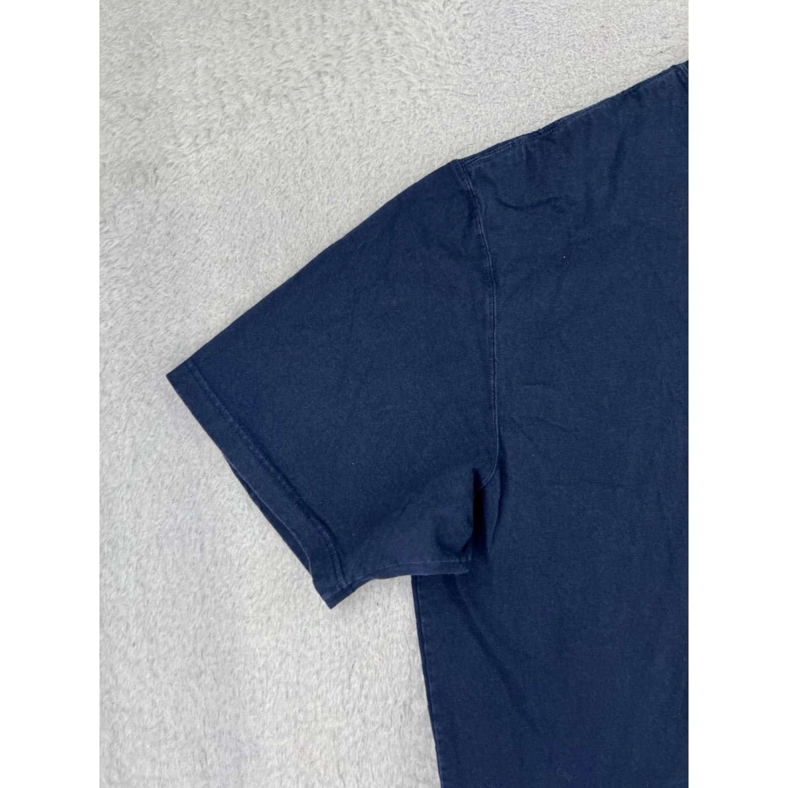 Carhartt VINTAGE Carhartt Shirt Men 2XL Blue Short Sleeve Crew Neck Cotton Jersey with Pocket Workwear 90s Mens 2XL Size US XXL / EU 58 / 5 - 3 Thumbnail