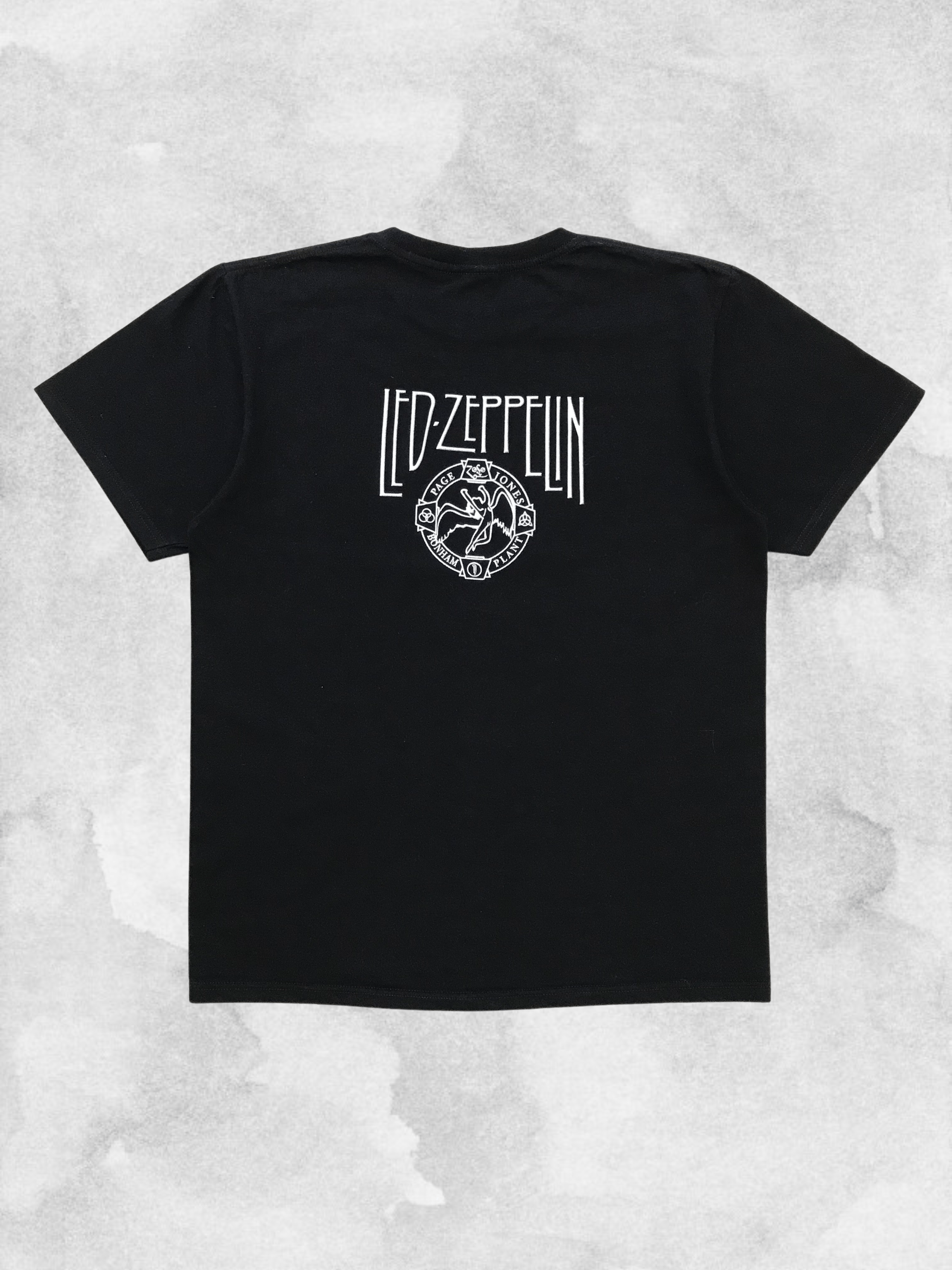 Led Zeppelin LED ZEPPELIN Vintage T-Shirt 90s Band Tee Stairway Zoso Size US L / EU 52-54 / 3 - 2 Thumbnail