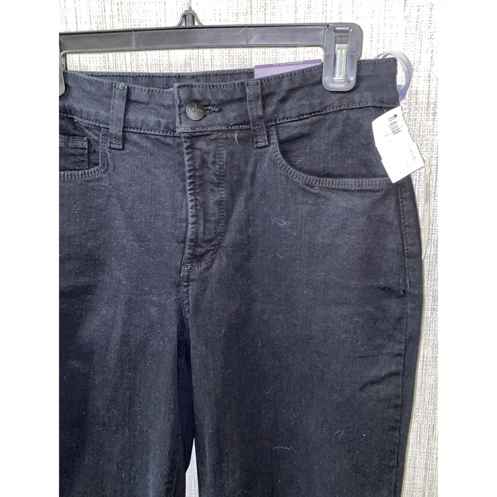 Vintage N X D Pants Womens 6 Black Original Slim Fit Casual Size NWT Bootcut Size 28" / US 6 / IT 42 - 2 Thumbnail