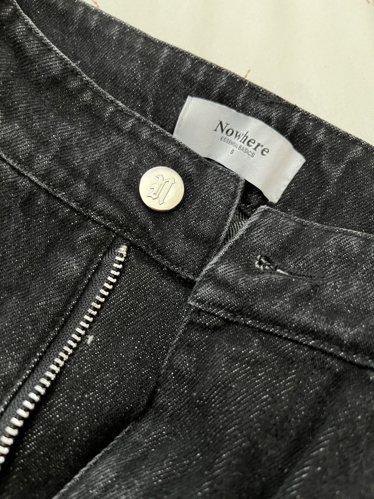 Other Faded Baggy Black Denim Jeans Size US 29 - 3 Thumbnail
