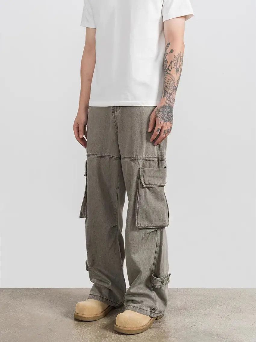 Designer × Japanese Brand Vintage Hip Hop Street Loose Casual Pants Size US 32 / EU 48 - 1 Thumbnail