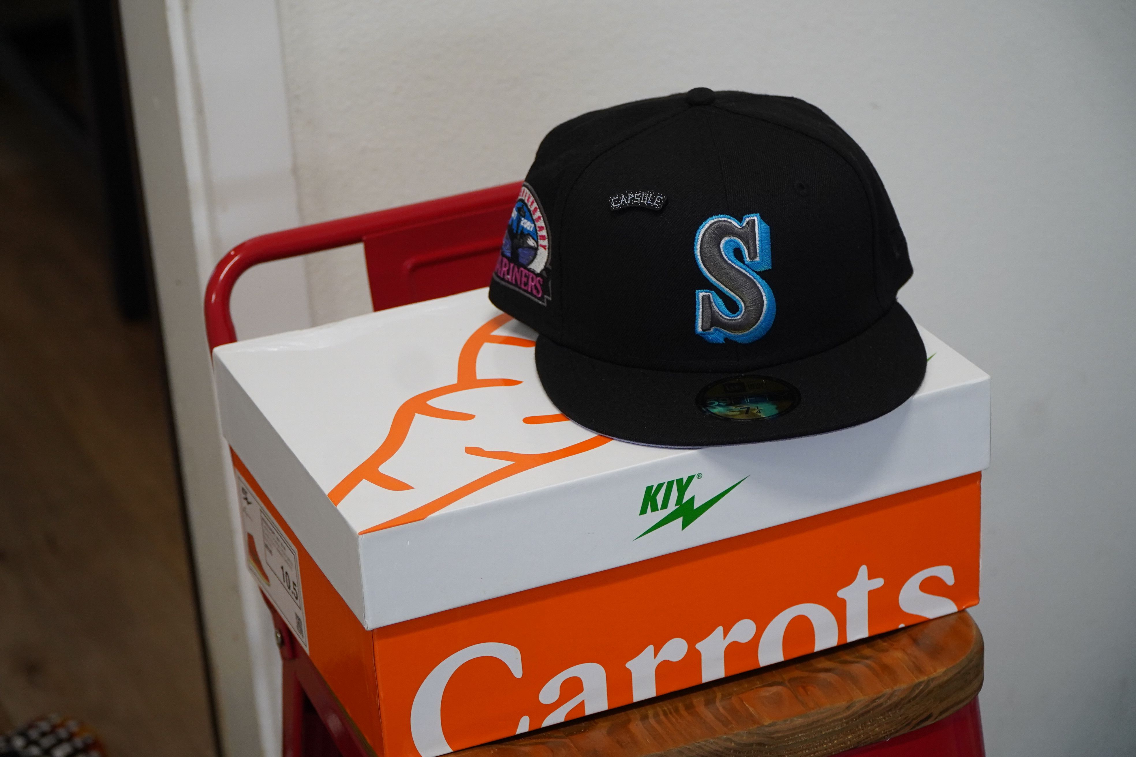 New Era Seattle Mariners New Era - 7 1/4 Size ONE SIZE - 1 Thumbnail