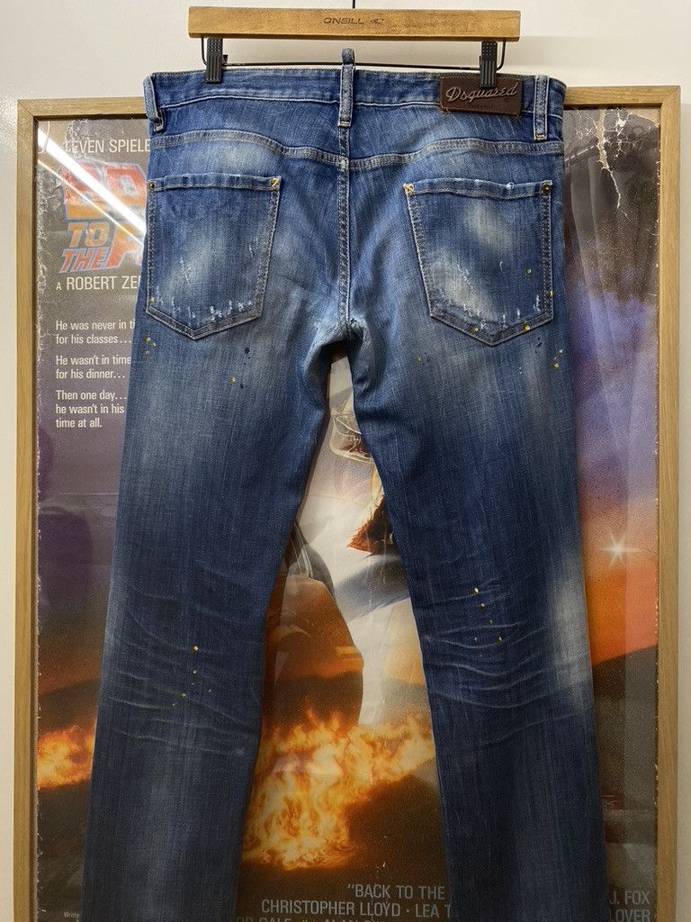 Dsquared2 SS15 Dsquared² Distressed Paint Splattered CG Denim Jeans Size US 32 / EU 48 - 2 Thumbnail