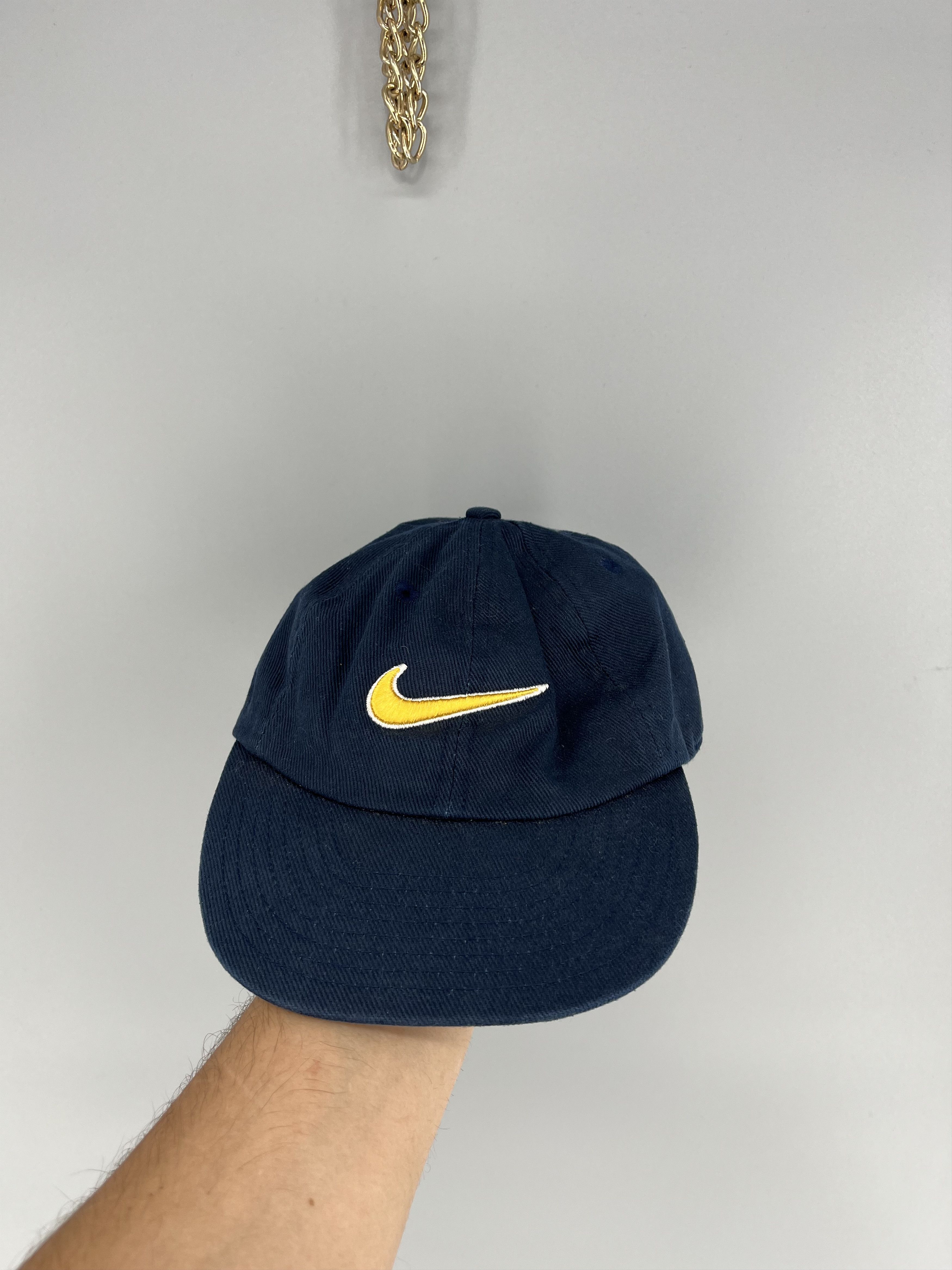 Nike Nike 90s Vintage Hat Cap Swoosh Streetwear Hype Size ONE SIZE - 1 Thumbnail