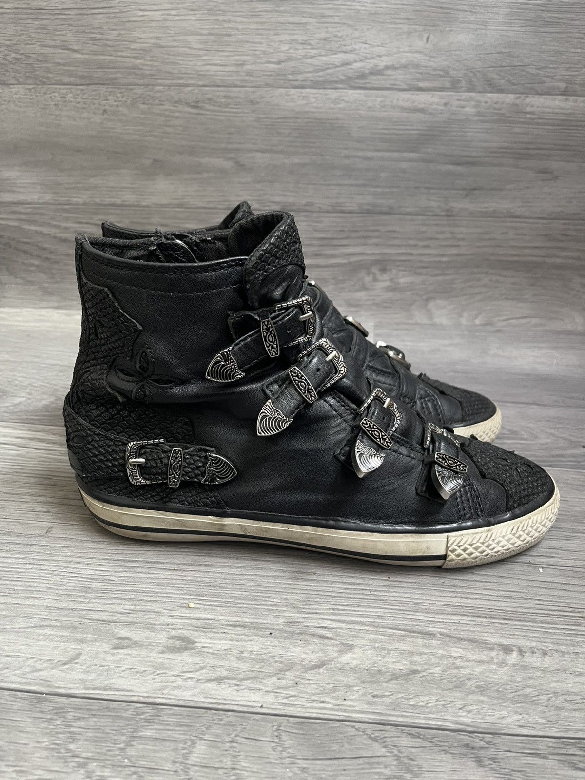 ASH Ash vincent multi buckle punk hedi slimane ,chrome hearts Size US 8 / IT 38 - 7 Thumbnail