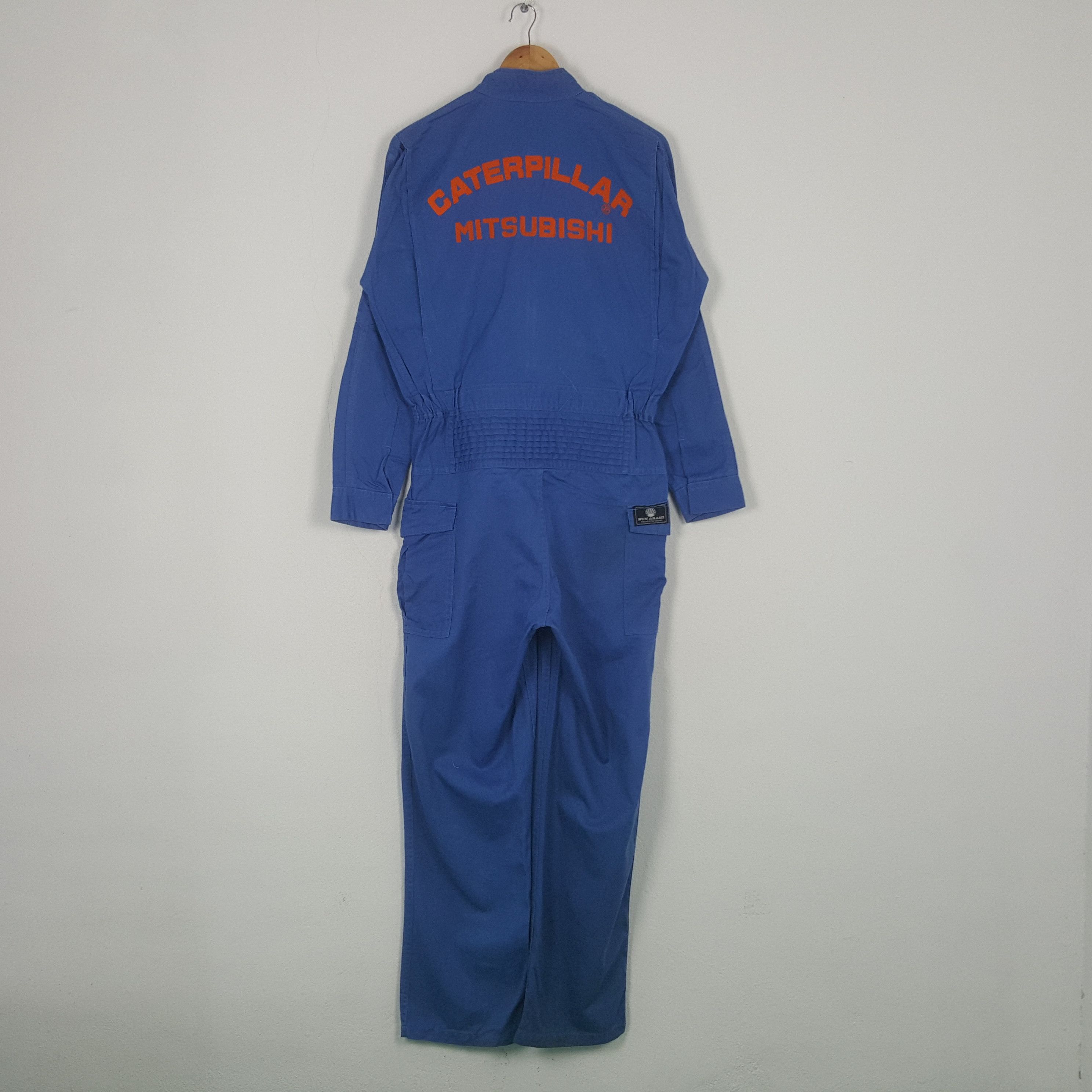 Caterpillar Vintage Caterpillar Mitsubishi Japan Coverall Jacket C296N32 Size US M / EU 48-50 / 2 - 1 Thumbnail