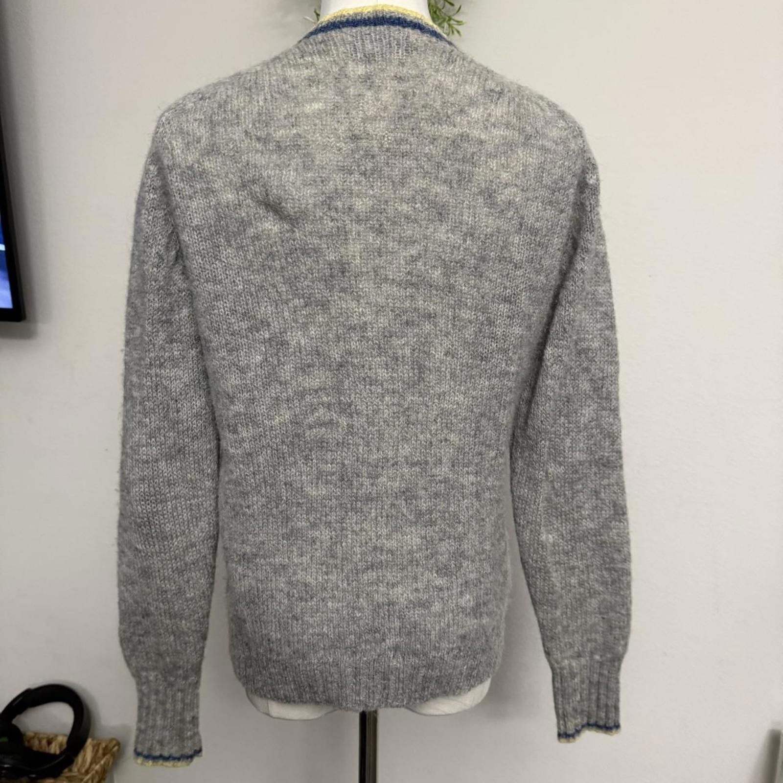 Designer Deans of Scotland Wool Sweater 38 Small Size S / US 4 / IT 40 - 2 Thumbnail