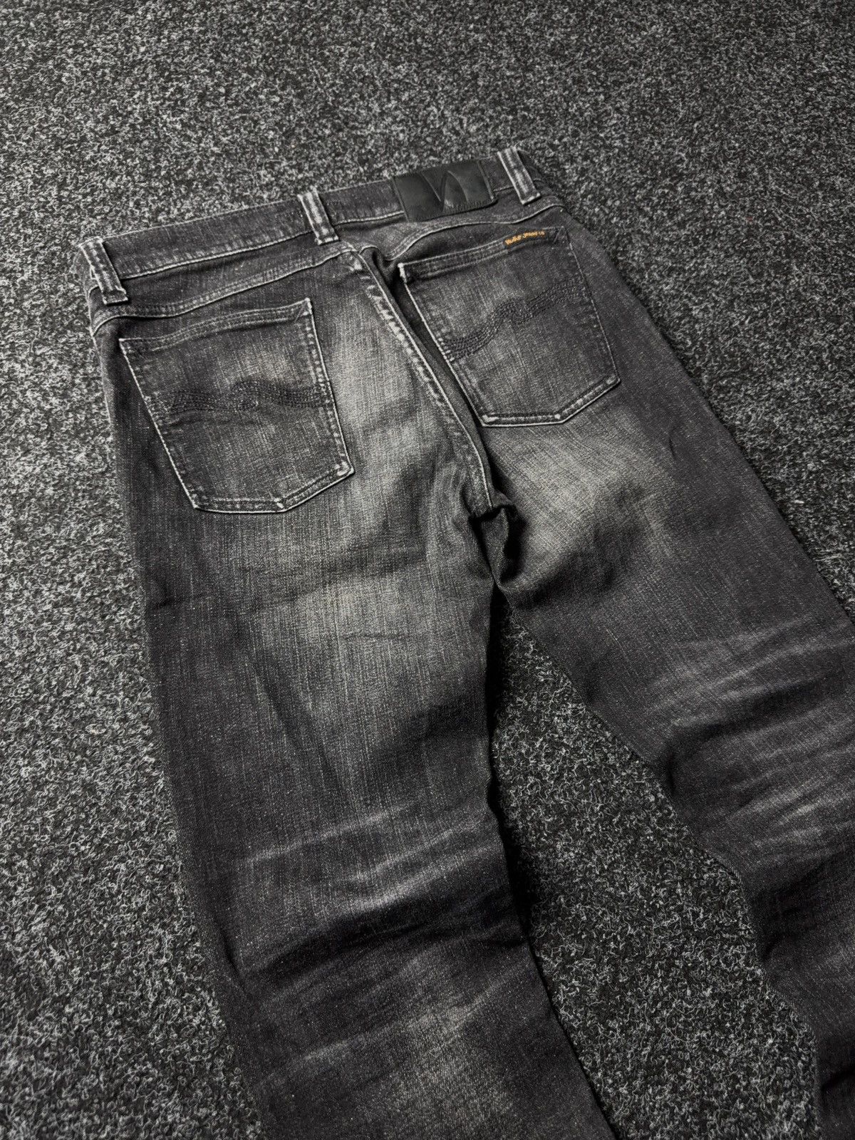Nudie Jeans Luxury 00s Nudie Jeans Co Black Organic Denim Slim Fit Size US 30 / EU 46 - 14 Thumbnail