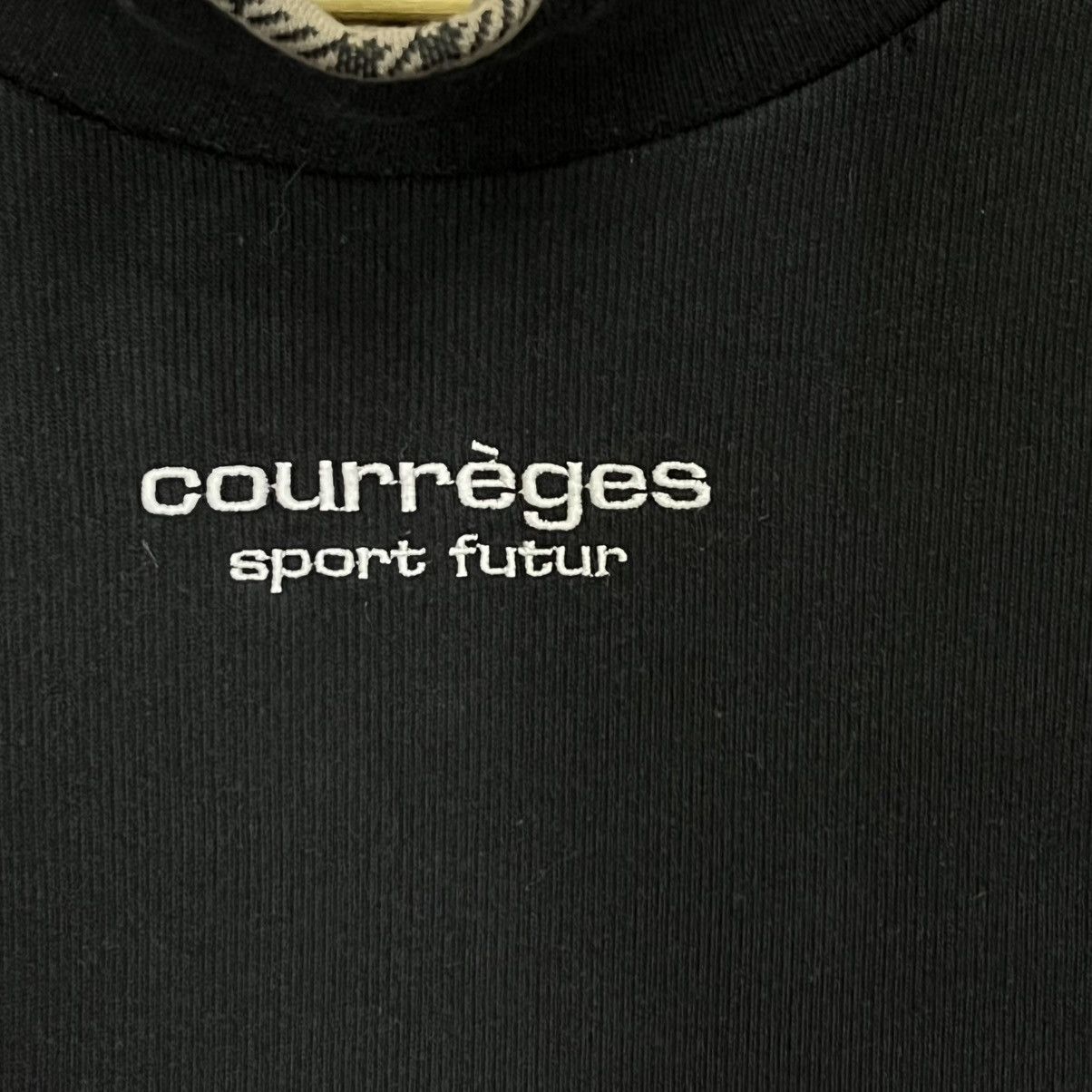 Japanese Brand Vintage Courreges Centre Logo Crewneck Sweatshirt Size US M / EU 48-50 / 2 - 5 Thumbnail