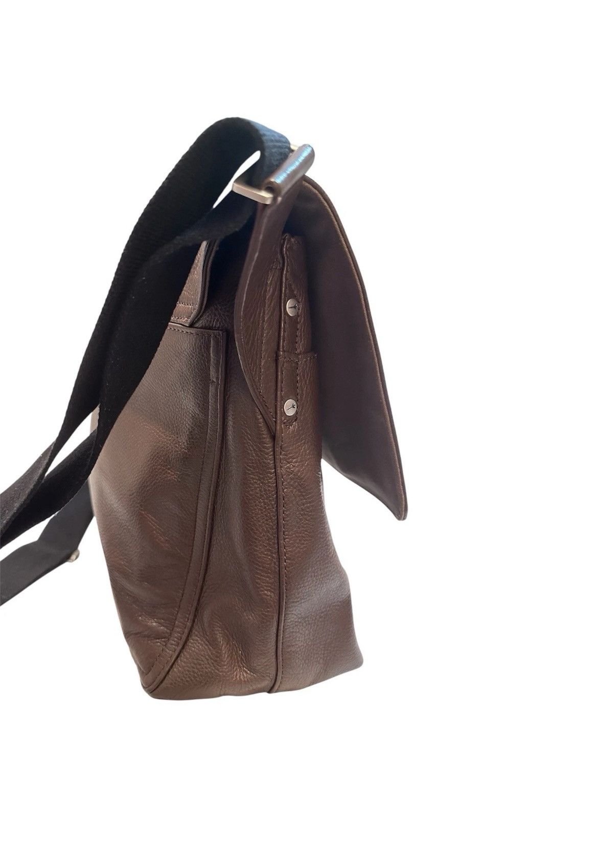 Jack Spade Jack Spade Brown Leather Messenger Bag – Laptop Briefcase Size ONE SIZE - 4 Thumbnail